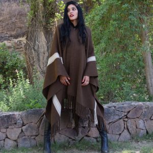 PONCHO DE LLAMA L044 – UN PAÑO – SOLO POR PEDIDO