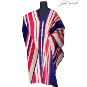 PONCHO DE OVEJA O003/04 RANQUEL «Serie de Recreación de Ponchos Históricos – SOLO POR PEDIDO