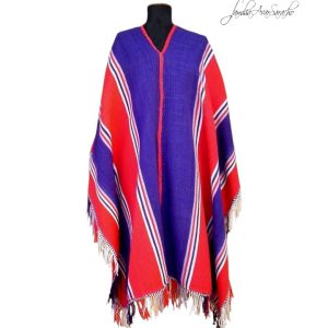 PONCHO DE OVEJA O003/05 RANQUEL «Serie de Recreación de Ponchos Históricos» – SOLO POR PEDIDO