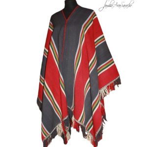 PONCHO DE OVEJA O003/07 RANQUEL «Serie de Recreación de Ponchos Históricos» – SOLO POR PEDIDO
