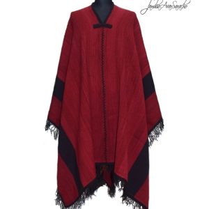 PONCHO DE OVEJA O004 SALTEÑO «Serie de Recreación de Ponchos Históricos» – DISPONIBLE