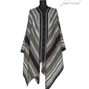 PONCHO DE OVEJA O006/009 JESUITICO «Serie de Recreación de Ponchos Históricos» – DISPONIBLE