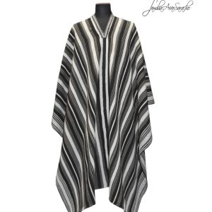 PONCHO DE OVEJA O006/004 JESUÍTICO  «Serie de Recreación de Ponchos Históricos» – DISPONIBLE