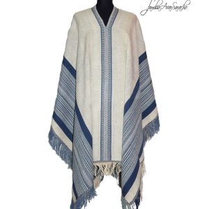 PONCHO DE OVEJA O007 RECREACIÓN PONCHO DEL GRAL. SAN MARTÌN «Serie de Recreación de Ponchos Históricos» – DISPONIBLE