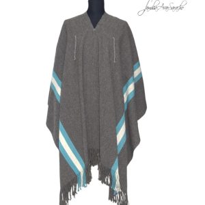 PONCHO DE OVEJA O050/005 ARGENTINO GRIS – UN PAÑO – SOLO POR PEDIDO