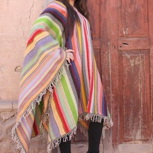PONCHO DE OVEJA O075 – UN PAÑO – SOLO POR PEDIDO