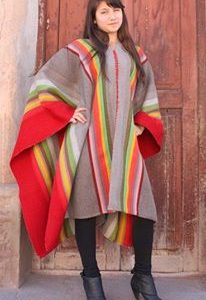 PONCHO DE OVEJA O076 – UN PAÑO – SOLO POR PEDIDO