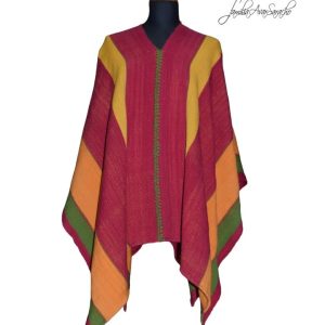 PONCHO CORTO PC620 – TRAMA Y URDIMBRE FINA – DISPONIBLE