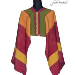 PONCHO CORTO PC625 – TRAMA Y URDIMBRE FINA – DISPONIBLE
