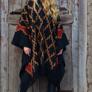 PONCHO ATADO A151/2 – UN PAÑO. TRAMA FINA, URDIMBRE FINA – SOLO POR PEDIDO