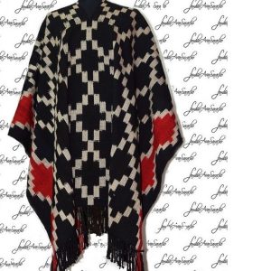 PONCHO ATADO A176 – UN PAÑO. TRAMA FINA, URDIMBRE FINA – SOLO POR PEDIDO