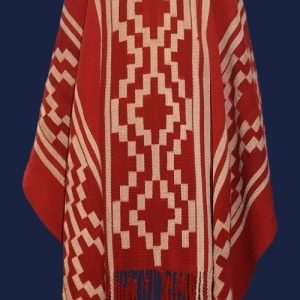 PONCHO ATADO A138/2 – UN PAÑO TRAMA FINA, URDIMBRE FINA – SOLO POR PEDIDO