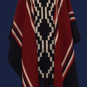 PONCHO ATADO A153 – UN PAÑO. TRAMA FINA, URDIMBRE FINA – SOLO POR PEDIDO