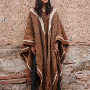 PONCHO DE LLAMA 301 GRUESO – SOLO POR PEDIDO
