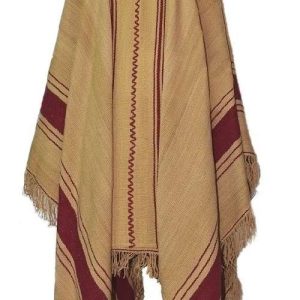 PONCHO DE OVEJA O005 TUCUMANO «Serie de Recreación de Ponchos Históricos» – DISPONIBLE