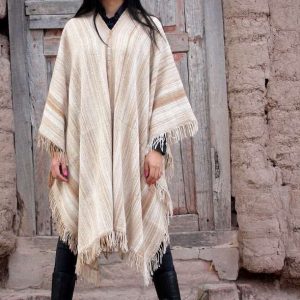 PONCHO DE VICUÑA V270 HILADO MEDIANO – SOLO POR PEDIDO