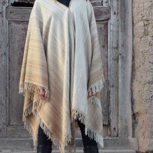 PONCHO DE VICUÑA V273 HILADO MEDIANO – SOLO POR PEDIDO