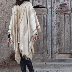 PONCHO DE VICUÑA V204 HILADO FINO – SOLO POR PEDIDO