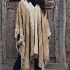 PONCHO DE VICUÑA V208 HILADO FINO – SOLO POR PEDIDO