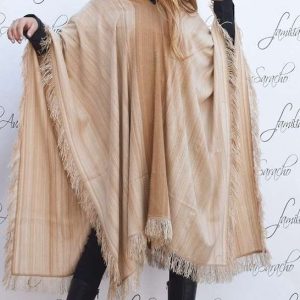 PONCHO DE VICUÑA V211 HILADO FINO – SOLO POR PEDIDO