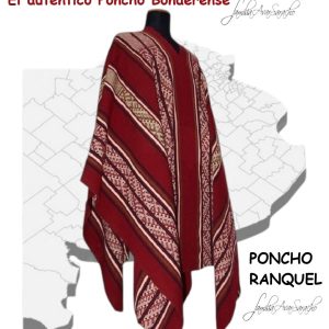 Poncho de la Provincia de Buenos Aires «Familia Avar Saracho»