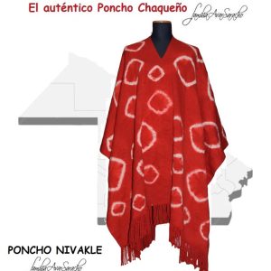 Poncho de la Provincia de Chaco «Familia Avar Saracho»