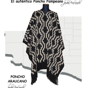 Poncho de la Provincia de La Pampa «Familia Avar Saracho»