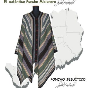 Poncho de la Provincia de Misiones «Familia Avar Saracho»
