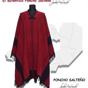 Poncho de la Provincia de Salta «Familia Avar Saracho»