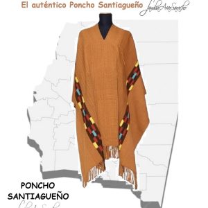 Poncho de la Provincia de Santiago del Estero «Familia Avar Saracho»