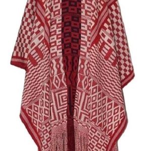 PONCHO 0-025 RÉPLICA PONCHO PILAGÁ «FAMILIA AVAR SARACHO»  – REALIZAMOS SOLO POR PEDIDO