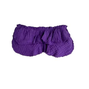 Bandeau con volantes Bambula Lila
