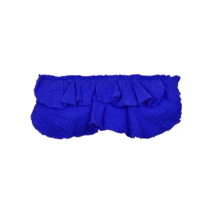 Bandeau con volantes Bambula Blue
