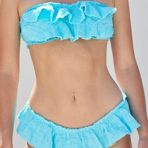 Bikini Bambula turquesa troquel