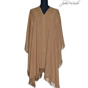 PONCHO DE VICUÑA V212/1 HILADO FINO – DISPONIBLE