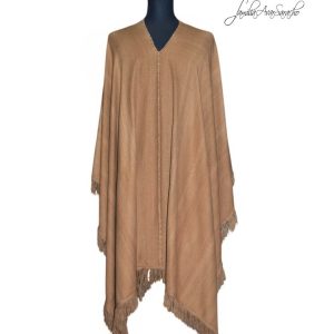 PONCHO DE VICUÑA V212/2 HILADO FINO – POR PEDIDO
