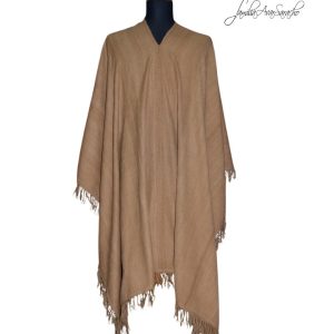 PONCHO DE VICUÑA V212/3 HILADO FINO – DISPONIBLE