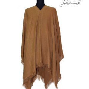 PONCHO DE VICUÑA V212 HILADO FINO – POR PEDIDO