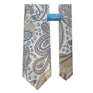 Corbata Artesanal Paisley Seda