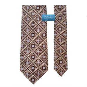 Corbata Artesanal de Seda Jacquard