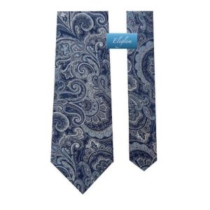 Corbata Artesanal con Estampado Paisley