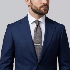 Corbata Artesanal Patrón Geométrico