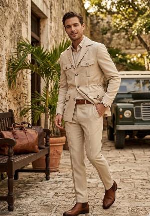TRAJE SAFARI