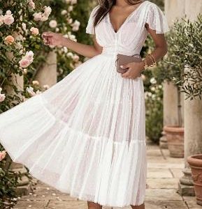 Vestido Midi Romántico