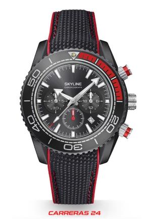 Reloj Skyline Chronograph Caucho