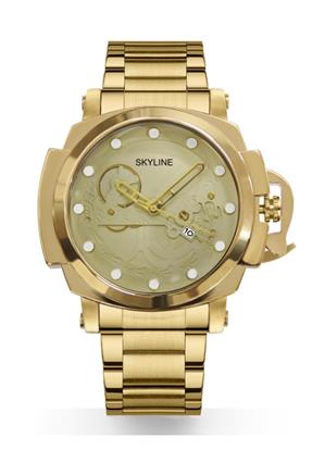 Reloj Acero Skyline 9004