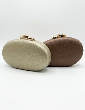 Bolso Rígido de Fiesta Ovalado