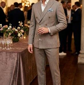 Traje Cruzado Caballero