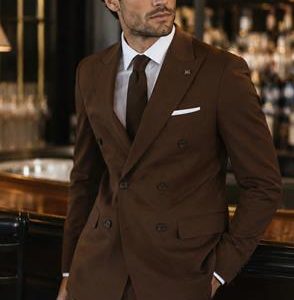 Traje Cruzado para Hombre