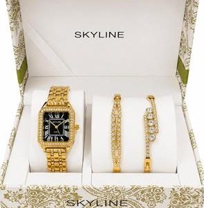Conjunto Skyline Mujer Acero Inox